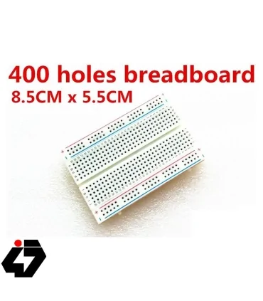 Mini Breadboard 400 Hole بدون لحیم کاری