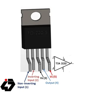 IC TDA2030A Audio Amplifier