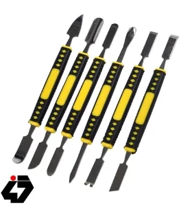 اسپاتول و قاب بازکن فلزی TE-666 بسته 6 عددی