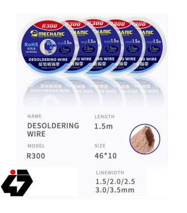 Mechanic R300 desoldering wick 1.5mm
