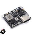 ماژول شارژر باتری لیتیومی 1 آمپر TP4056 با ورودی USB TYPE-C مدل LX-LCBST