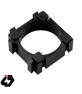 براکت پلاستیکی تکی نگهدارنده باتری 18650