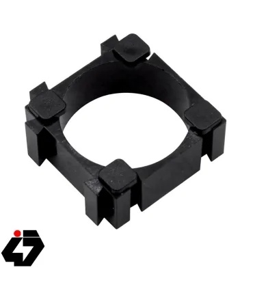 براکت پلاستیکی تکی نگهدارنده باتری 18650