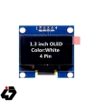 ماژول OLED 1.3 inch 128x64 سفید دارای رابط I2C