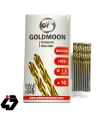 مته سایز 1.5mm تیتانیومی برند GOLDMOON طلایی