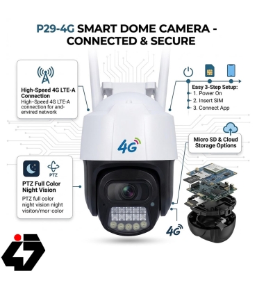 دوربین مینی اسپید دام سیمکارتی 5 مگاپیکسل P29 O-KAM PRO