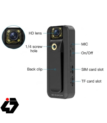 دوربین بادی کمرا جیبی ZC11-4G سیم کارت خور