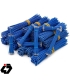 سیم افشان سایز 0.25 آبی 10 سانتیمتری دو سر لخت