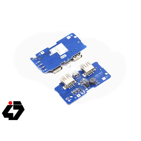 ماژول ساخت پاوربانک دارای دو خروجی  USB