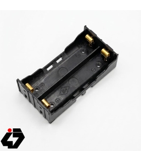 جاباتری دوتایی لیتیوم یون 3.7V سایز 18650 روبردی DIP