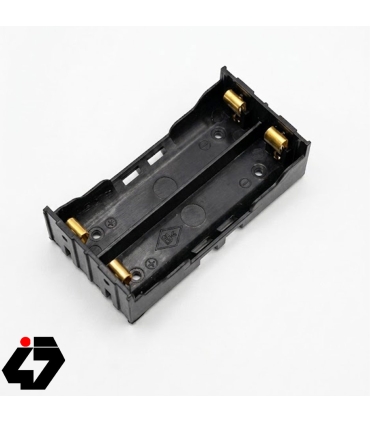 جاباتری دوتایی لیتیوم یون 3.7V سایز 18650 روبردی DIP