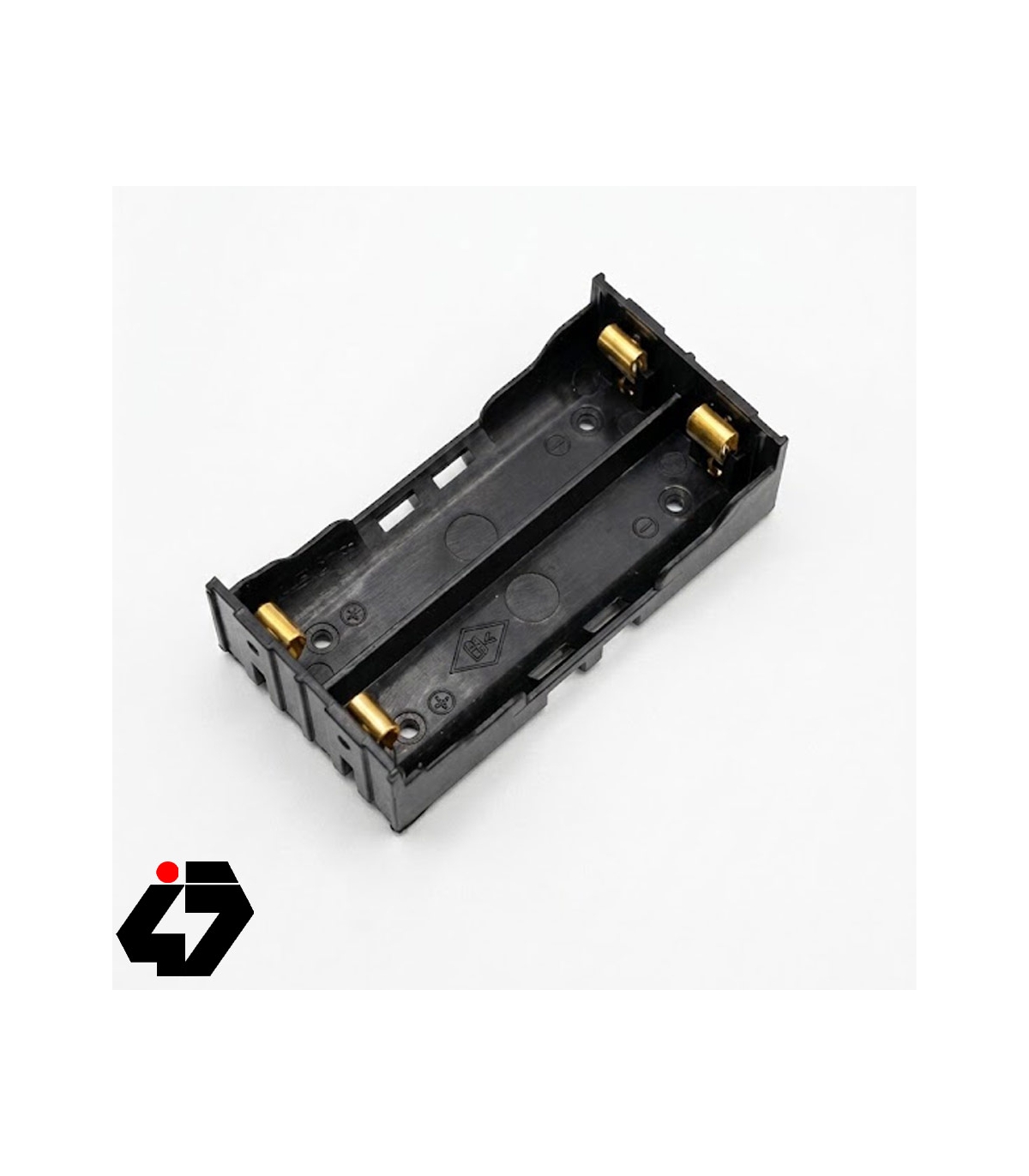جاباتری دوتایی لیتیوم یون 3.7V سایز 18650 روبردی DIP