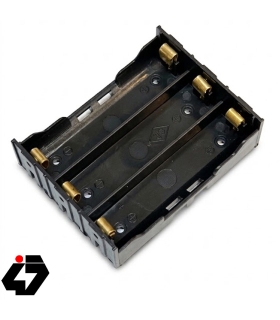 جاباتری سه تایی لیتیوم یون 3.7V سایز 18650 روبردی DIP