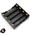 جاباتری چهار تایی لیتیوم یون 3.7V سایز 18650 روبردی DIP