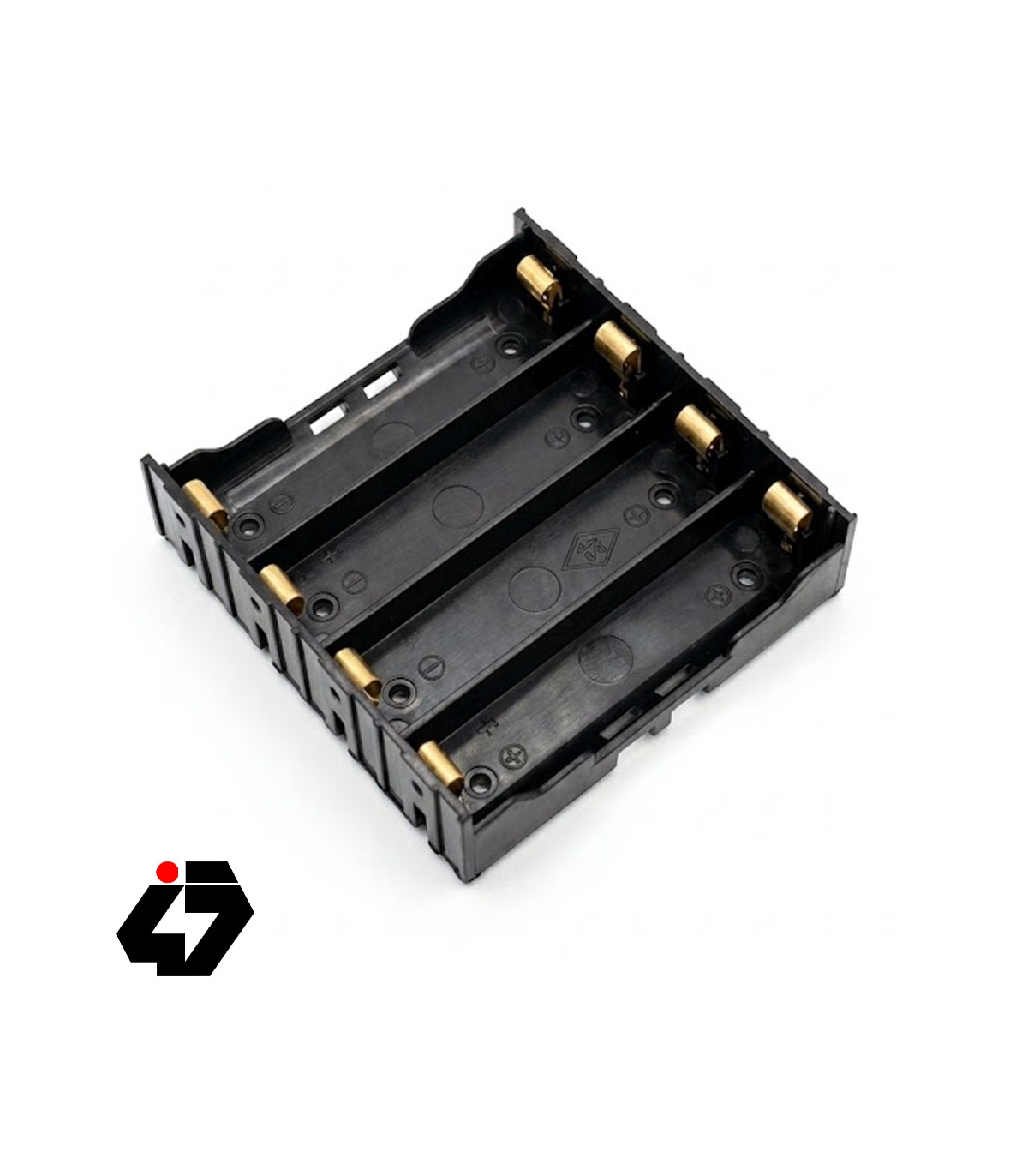 جاباتری چهار تایی لیتیوم یون 3.7V سایز 18650 روبردی DIP