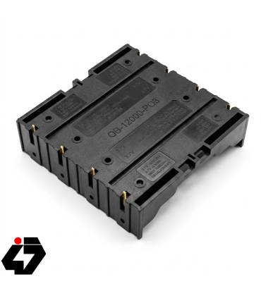 جاباتری چهار تایی لیتیوم یون 3.7V سایز 18650 روبردی