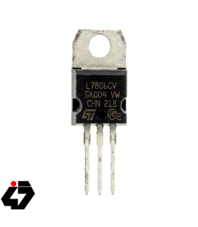 رگولاتور 6+ ولت L7806CV پکیج TO-220