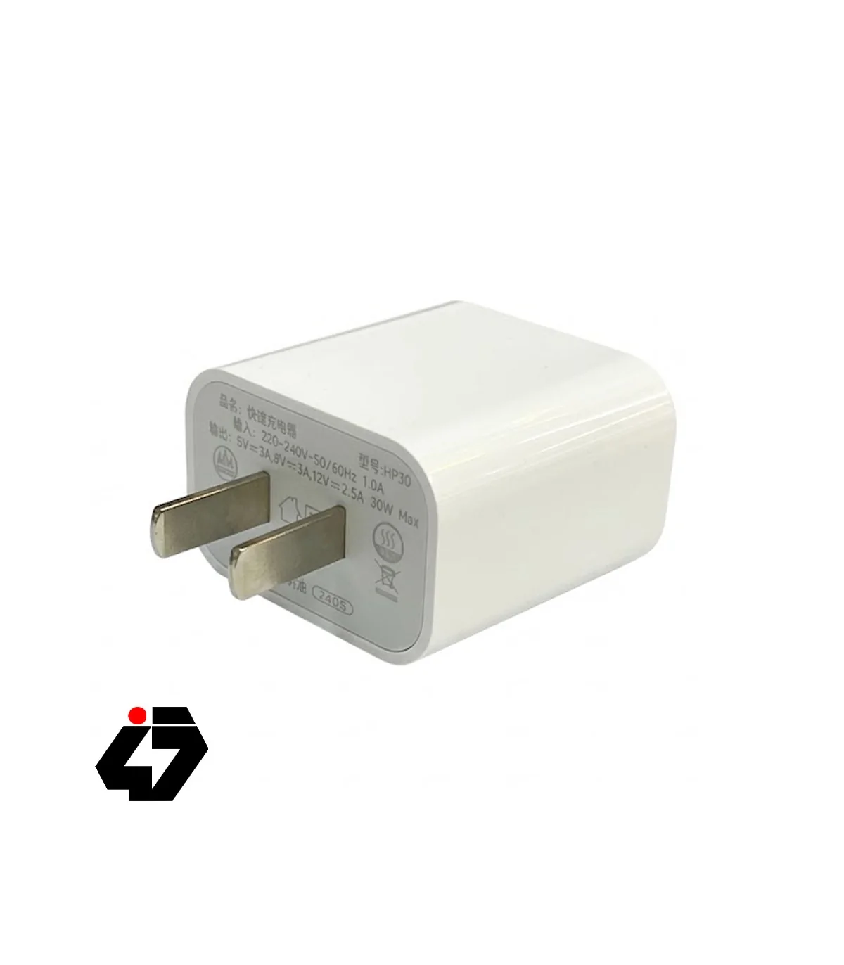 آداپتور 5 ولت 3 آمپر ديواري PD-30W Type-C 5V-3A