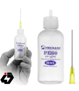 ظرف الکل و جا مایع مکانیک MECHANIC PE50 نازل سوزنی
