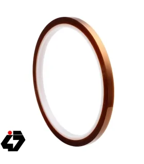 چسب نسوز کپتون عرض 0.5cm طول 33 متر طلایی نسوز