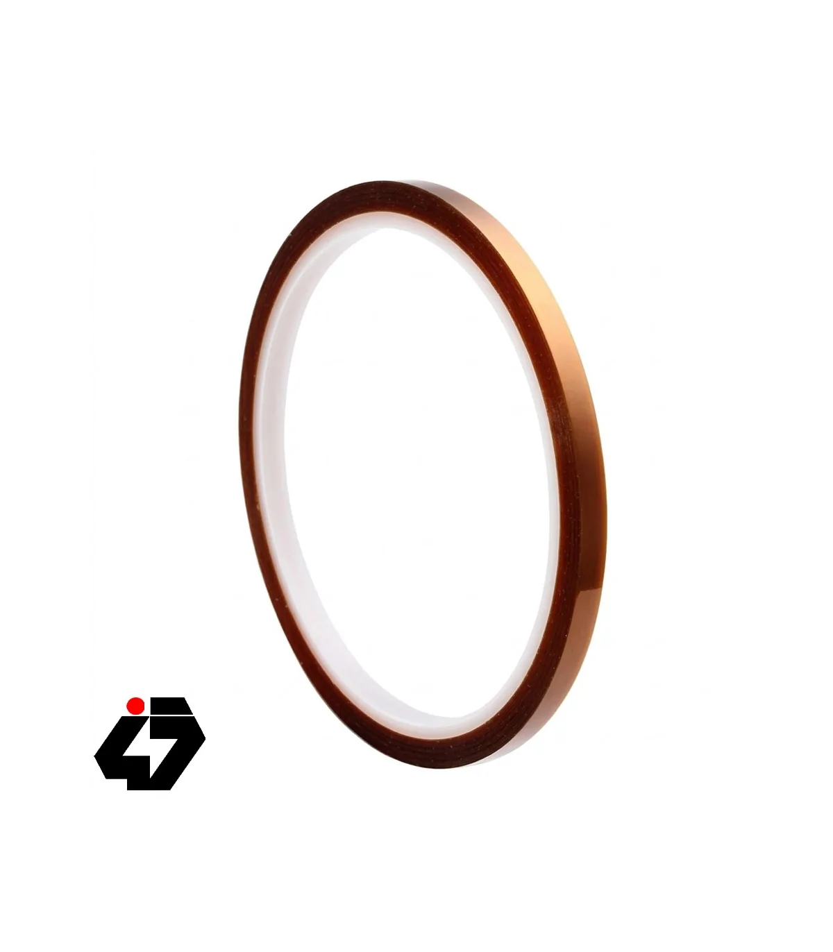 چسب نسوز کپتون عرض 0.5cm طول 33 متر طلایی نسوز