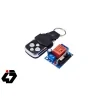 فرستنده گیرنده تک کاناله 433MHZ رادیویی با ریموت کد لرن ایرانیک