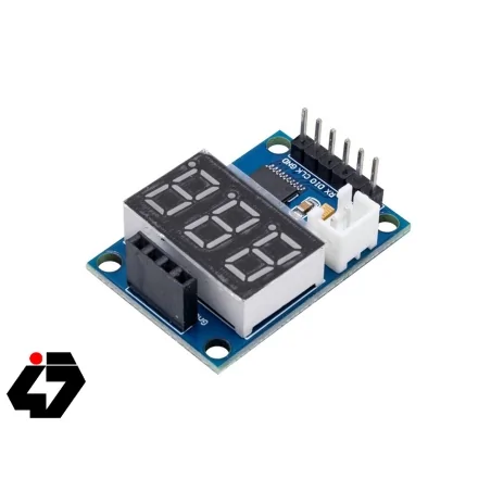 برد راه انداز ماژول اولتراسونیک SR04 با نمایشگر سون سگمنت